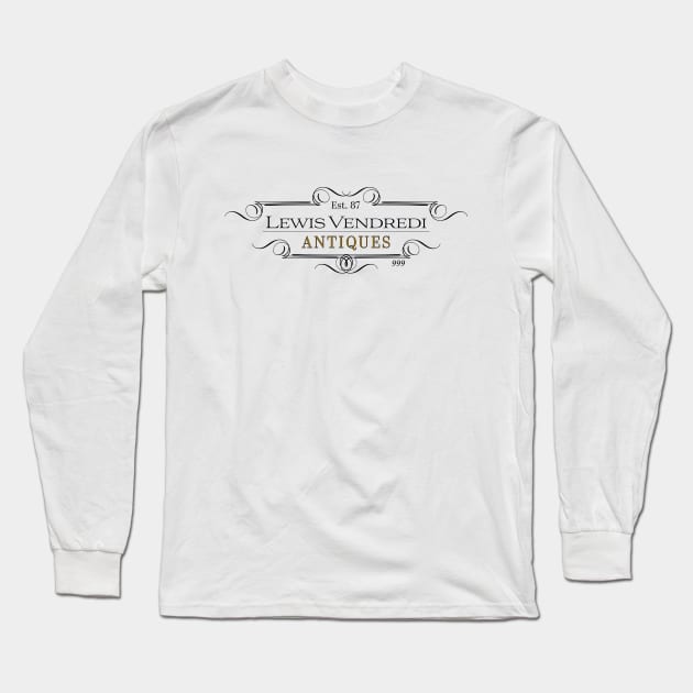 Lewis Vendredi Antiques Long Sleeve T-Shirt by Kreativ'ity